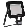 Ledvance 50W LED prožektorius su judesio davikliu, 4000K, IP65, juodas