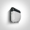 Sieninis šviestuvas 50W LED sieninis pramoninis šviestuvas, juodas, 4000K, 7056A/C