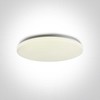 Lubinis šviestuvas 50W plafonas, baltas, 4000K, 62026D/W/C