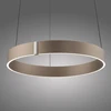 51W LED pakabinamas šviestuvas E-CLIPSE, bronzos sp., 2700-5000K, dimeriuojamas, 50cm, reguliuojamo aukščio
