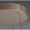 51W LED pakabinamas šviestuvas E-CLIPSE, bronzos sp., 2700-5000K, dimeriuojamas, 50cm, reguliuojamo aukščio