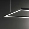 Ideal Lux Pakabinamas šviestuvas Oracle Slim D90 Square Bk 3000K
