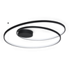 52W LED lubinis šviestuvas OZ, juodas, 3000K, 365053