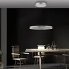 53W LED pakabinamas šviestuvas E-LOOP, aliuminio sp., 2700-5000K, dimeriuojamas, 70cm, reguliuojamo aukščio