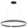 Italux Pakabinamas šviestuvas Faris PND-62738-53W-3K-BK-GD