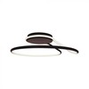 Lubinis šviestuvas V-tac 54W LED paviršinis šviestuvas, juodas, 4000K, dimeriuojamas