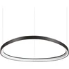 Ideal Lux 55W LED pakabinamas šviestuvas GEMINI, juodas, 3000K, dimeriuojamas, 304724