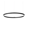 Ideal Lux Pakabinamas šviestuvas Oracle Slim Sp D090 Round 4000K On-Off Bk