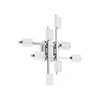 Pakabinamas šviestuvas Ideal Lux 56W ceiling lamp with 8 lights MIKADO, 3000K, chrome