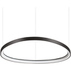 56W LED pakabinamas šviestuvas GEMINI, juodas, 2700K, 341590