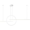 56W LED pakabinamas šviestuvas GIOTTO, baltas, 4000K, dimeriuojamas, 01-1849