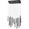 56W LED pakabinamas šviestuvas MADISON, juodas, 3000K, 01-2056