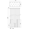 56W LED pakabinamas šviestuvas MADISON, vario sp., 3000K, 01-2055
