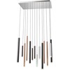 56W LED pakabinamas šviestuvas MADISON, chromo sp., 3000K, 01-2057