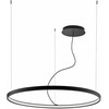 56W LED pakabinamas šviestuvas VERDI, juodas, 90cm, 3000K, 4224300
