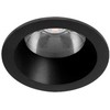 5,7W LED įleidžiamas šviestuvas LENS LIGHT, juodas, 2700K, dimeriuojamas