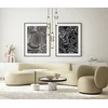 Italux Pakabinamas šviestuvas Bruni PND-27372-3A-57W-BK