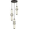 Italux Pakabinamas šviestuvas Bruni PND-27372-3A-57W-BK