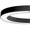 58W LED lubinis šviestuvas SEMI, juodas, 3000K, PUSH, 1500mm, 3918-0115-3-B-D4