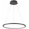 Italux 58W LED pakabinamas šviestuvas VINOLA, juodas, 3000/4000K