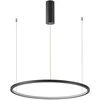 Italux 58W LED pakabinamas šviestuvas VINOLA, juodas, 3000/4000K