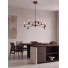 59W LED pakabinamas šviestuvas, juodos/smėlio sp., 2700/3000K, dimeriuojamas, 26113