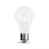 V-tac 5W LED COG lemputė, E27, A60, matinė, 2700K