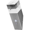 Ledvance 5W LED fasado šviestuvas ENDURA STYLE CRYSTAL, plieno sp., 3000K, su sensorium