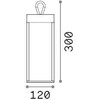 5W LED įkraunamas stalo šviestuvas ENYA, baltas, 3000K, IP54, dimeriuojamas, 323251