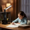 5W LED įkraunamas stalo šviestuvas NOBLITE P, juodas, 3000-6500K, dimeriuojamas