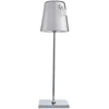 5W LED įkraunamas stalo šviestuvas OSTAP, chromo sp., 3000K/RGB, IP54, su USB jungtimi