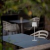 V-tac 5W LED įkraunamas stalo šviestuvas su saulės baterija, baltas, 3000-6000K, dimeriuojamas, IP65
