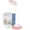 5W LED įkraunamas stalo šviestuvas VISUA DESK, rožinis, 3000-5000K, dimeriuojamas