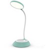 5W LED įkraunamas stalo šviestuvas VISUA DESK, šviesiai žalias, 3000-5000K, dimeriuojamas