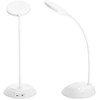 5W LED įkraunamas stalo šviestuvas VISUA DESK, baltas, 3000-5000K, dimeriuojamas