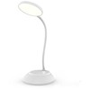 5W LED įkraunamas stalo šviestuvas VISUA DESK, baltas, 3000-5000K, dimeriuojamas