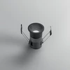 5W LED įleidžiamas šviestuvas DOT, juodas, CCT