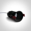 5W LED įleidžiamas šviestuvas, juodas, 3000K, 10105FD/B/W