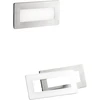 5W LED lauko įleidžiamas šviestuvas BOLT, baltos/nikelio sp., CCT, IP65