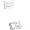 5W LED lauko įleidžiamas šviestuvas BOLT, baltos/nikelio sp., CCT, IP65