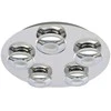 5W LED lubinis šviestuvas ELIAS, chromo sp., 3000K