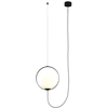 5W LED pakabinamas šviestuvas HALO, juodos/baltos sp., 2700/3000K, C3815171N