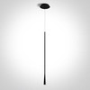 5W LED pakabinamas šviestuvas, juodas, 3000K, 63076A/B/W