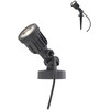 5W LED paviršinis/įsmeigiamas lauko šviestuvas TIM, dūmų sp., 3000K, IP65