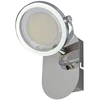 Lubinis šviestuvas 5W LED paviršinis šviestuvas ALESSIO, chromo sp./skaidrus, 3000K