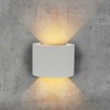 Sieninis šviestuvas V-tac 5W LED sieninis fasado šviestuvas, pilkas, 4000K, šviečia į viršų ir į apačią