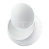 V-tac 5W LED sieninis šviestuvas, baltas, 4000K