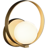 5W LED sieninis šviestuvas HALO, aukso/baltos sp., 2700/3000K, A3815170O