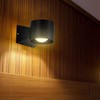V-tac 5W LED sieninis šviestuvas, juodas, 3000K