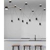 5W LED šviestuvas į 24V PLUG & PLAY sistemą, juodas, 3000K, dimeriuojamas, 19168